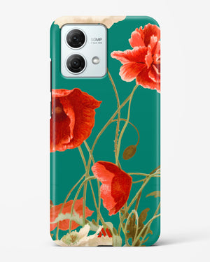 Vintage Poppy Field Hard Case Phone Cover (Motorola)