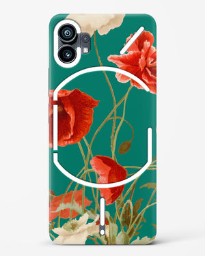 Vintage Poppy Field Hard Case Phone Cover (Nothing)