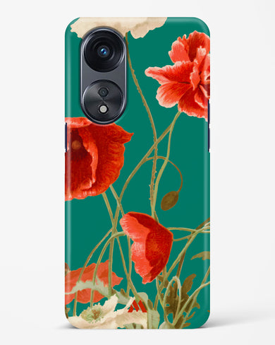 Vintage Poppy Field Hard Case Phone Cover (Oppo)
