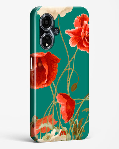 Vintage Poppy Field Hard Case Phone Cover (Oppo)