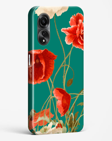 Vintage Poppy Field Hard Case Phone Cover (Oppo)
