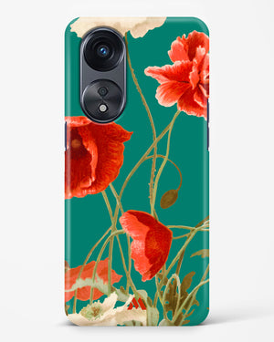 Vintage Poppy Field Hard Case Phone Cover (Oppo)