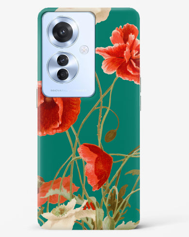Vintage Poppy Field Hard Case Phone Cover (Oppo)