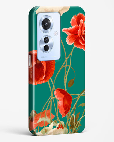 Vintage Poppy Field Hard Case Phone Cover (Oppo)