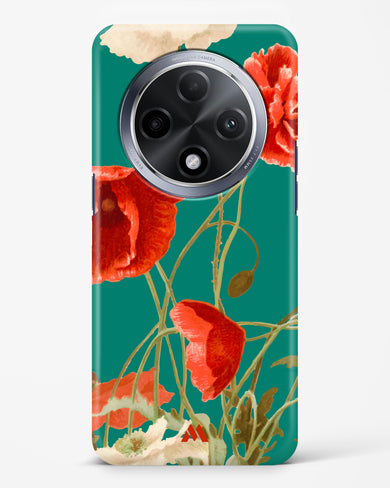 Vintage Poppy Field Hard Case Phone Cover (Oppo)