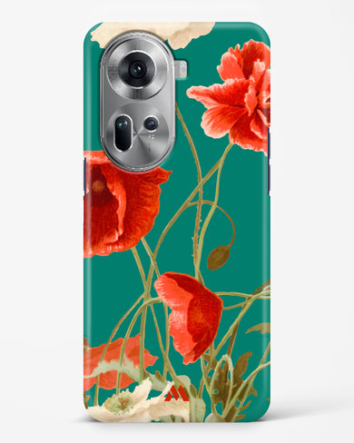Vintage Poppy Field Hard Case Phone Cover (Oppo)