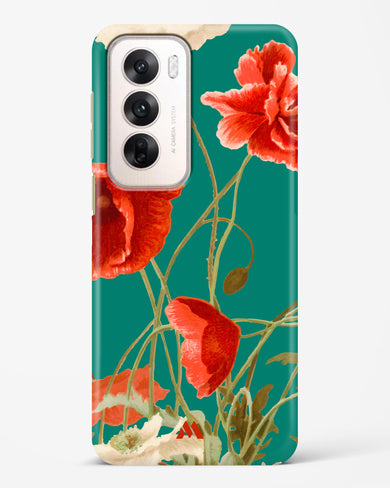 Vintage Poppy Field Hard Case Phone Cover (Oppo)