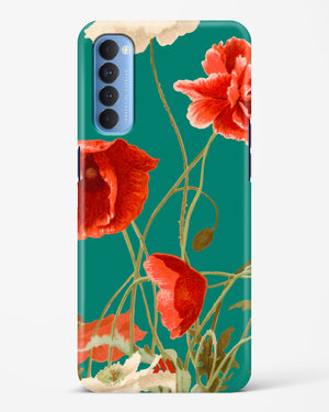 Vintage Poppy Field Hard Case Phone Cover (Oppo)
