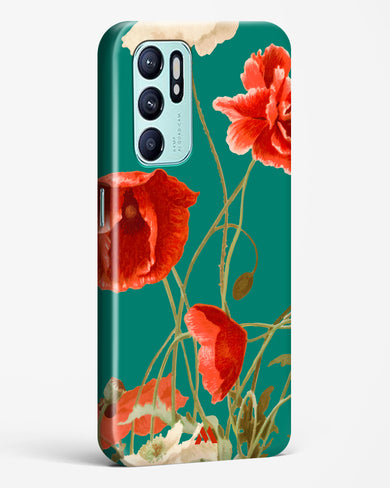 Vintage Poppy Field Hard Case Phone Cover (Oppo)