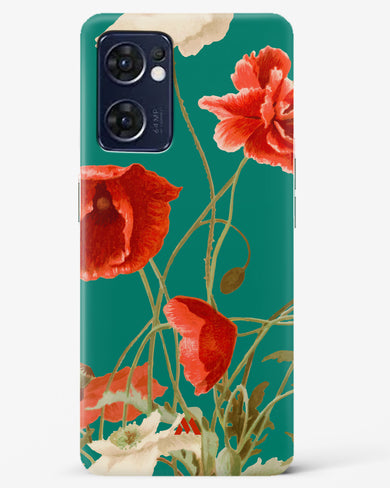 Vintage Poppy Field Hard Case Phone Cover (Oppo)