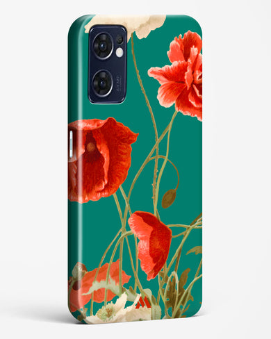 Vintage Poppy Field Hard Case Phone Cover (Oppo)