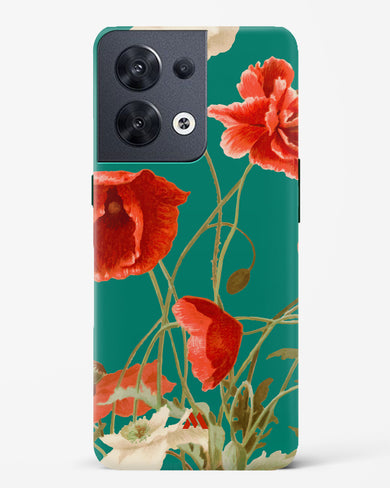Vintage Poppy Field Hard Case Phone Cover (Oppo)