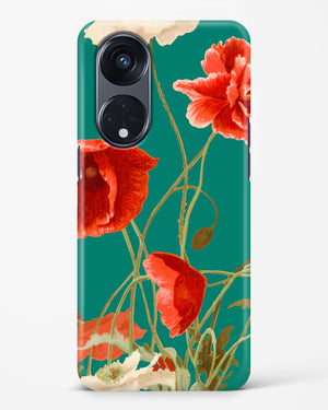 Vintage Poppy Field Hard Case Phone Cover-(Oppo)