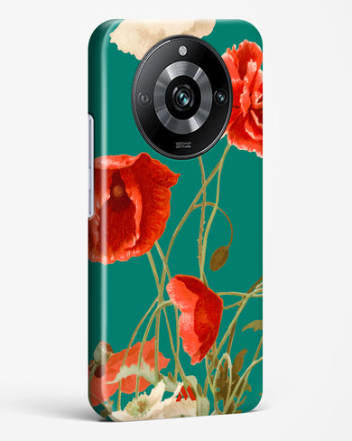 Vintage Poppy Field Hard Case Phone Cover (Realme)
