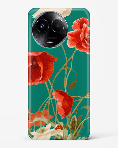 Vintage Poppy Field Hard Case Phone Cover-(Realme)