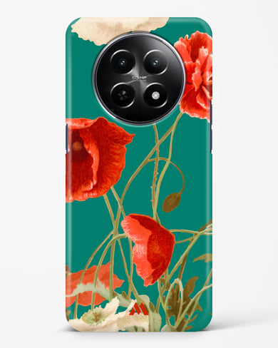 Vintage Poppy Field Hard Case Phone Cover (Realme)