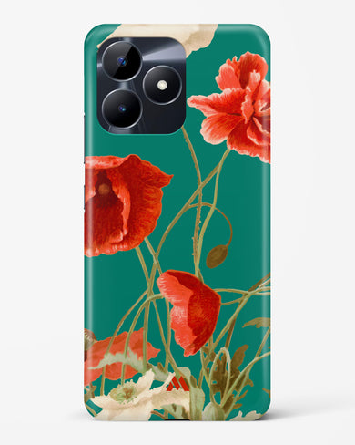 Vintage Poppy Field Hard Case Phone Cover (Realme)