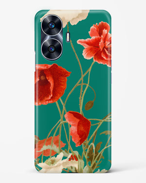 Vintage Poppy Field Hard Case Phone Cover (Realme)