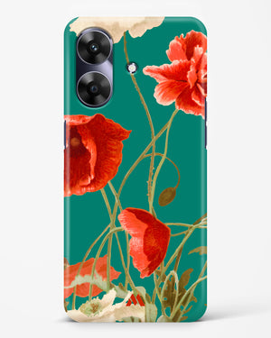 Vintage Poppy Field Hard Case Phone Cover (Realme)