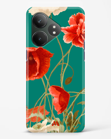 Vintage Poppy Field Hard Case Phone Cover (Realme)