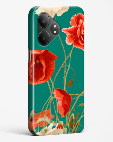 Vintage Poppy Field Hard Case Phone Cover (Realme)