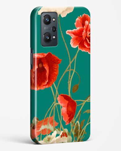 Vintage Poppy Field Hard Case Phone Cover (Realme)