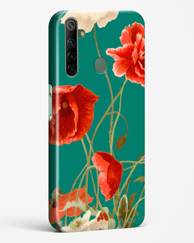 Vintage Poppy Field Hard Case Phone Cover (Realme)