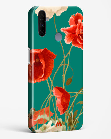 Vintage Poppy Field Hard Case Phone Cover-(Realme)