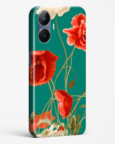 Vintage Poppy Field Hard Case Phone Cover-(Realme)