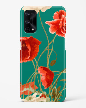 Vintage Poppy Field Hard Case Phone Cover (Realme)