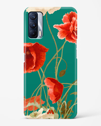 Vintage Poppy Field Hard Case Phone Cover (Realme)