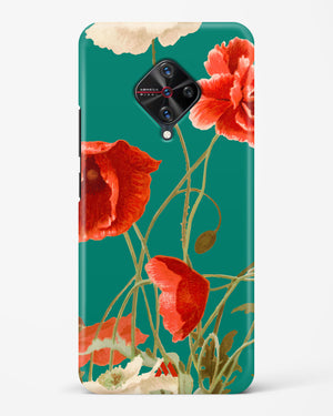 Vintage Poppy Field Hard Case Phone Cover (Vivo)