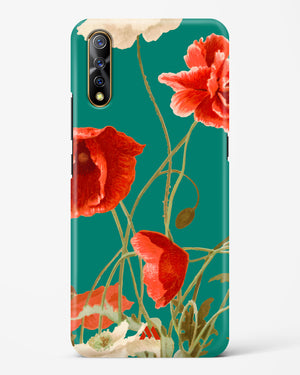 Vintage Poppy Field Hard Case Phone Cover (Vivo)