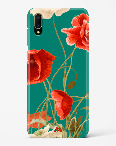 Vintage Poppy Field Hard Case Phone Cover (Vivo)