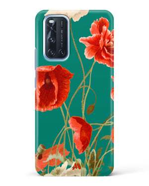 Vintage Poppy Field Hard Case Phone Cover (Vivo)