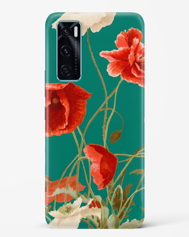 Vintage Poppy Field Hard Case Phone Cover-(Vivo)