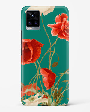 Vintage Poppy Field Hard Case Phone Cover (Vivo)