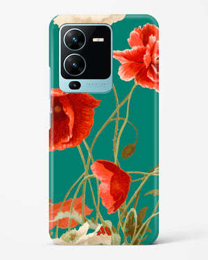 Vintage Poppy Field Hard Case Phone Cover (Vivo)