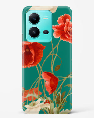 Vintage Poppy Field Hard Case Phone Cover (Vivo)