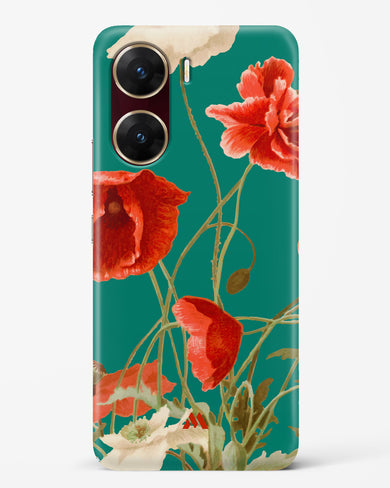 Vintage Poppy Field Hard Case Phone Cover (Vivo)