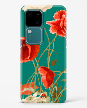 Vintage Poppy Field Hard Case Phone Cover (Vivo)