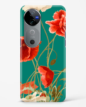 Vintage Poppy Field Hard Case Phone Cover (Vivo)
