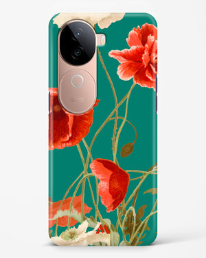 Vintage Poppy Field Hard Case Phone Cover (Vivo)