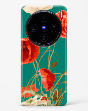Vintage Poppy Field Hard Case Phone Cover (Vivo)