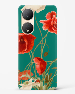Vintage Poppy Field Hard Case Phone Cover (Vivo)