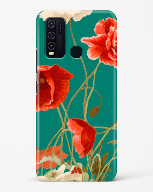 Vintage Poppy Field Hard Case Phone Cover (Vivo)