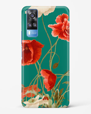 Vintage Poppy Field Hard Case Phone Cover (Vivo)