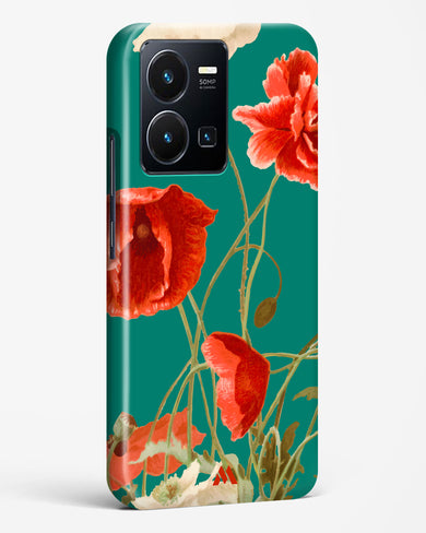 Vintage Poppy Field Hard Case Phone Cover-(Vivo)