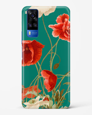 Vintage Poppy Field Hard Case Phone Cover (Vivo)