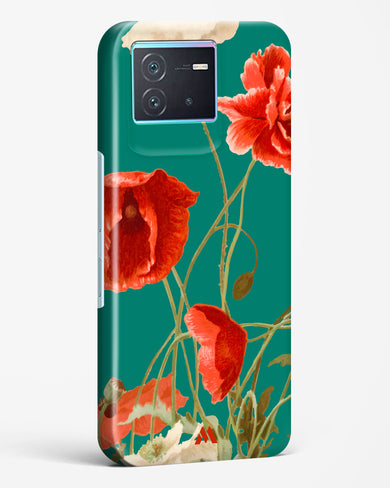 Vintage Poppy Field Hard Case Phone Cover (Vivo)